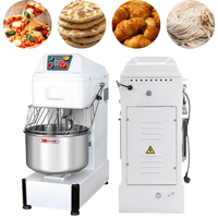 Mélangeur à spirale commercial pour farine 25 kg, machine à pétrir électrique industrielle robuste pour pain, pizza, boulangerie, Amasadora Espiral
