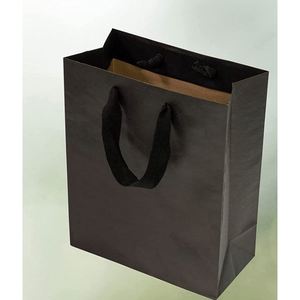 Sacs cadeaux, petits sacs fourre-tout avec poignées en ruban de tissu pour boutiques, commerces de détail, mariages, anniversaires, sacs en papier - Product Image 2