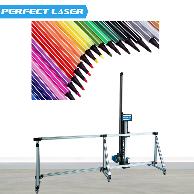 3D UV Wall Printer Direct Printing Machine for Glass Metal Wood Ceramic Tile / Vertical Wall Mural Printer for Home Decoration