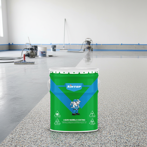 Muestra Gratuita KINTOP, Revestimiento de Piso de Poliurea Líquida Impermeable de Color Personalizado, Recubrimiento de Piso de Arena Coloreada con Epoxi para Balcón y Piscina - Product Image 1
