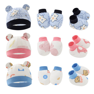 ชุดถุงมือและหมวกเด็กแรกเกิด, - Product Image 2