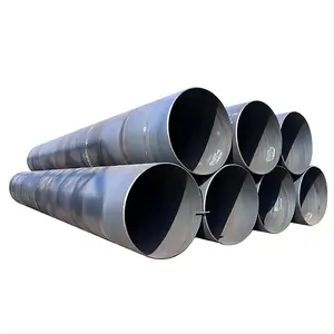 High Quality API 5L x42 x52 x56 x60 Steel Pipe SSAW Welded Spiral Steel Pipe for Pipeline