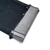 Tissu denim de qualité b, restes de tissu denim de coton denim pour veste lisière jeans pour hommes D53C1203