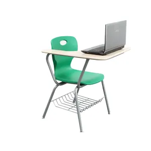 High Quality Cheap Price Writing Chair With Tablet Writing Pad Metal Fashionable Modern