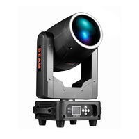 Luz Móvil de Cabeza Móvil 14R 295W Sky Beam con Clasificación IP33, Control DMX512, Temperatura de Color 9300K para Discotecas, Fiestas y Eventos en Escenarios