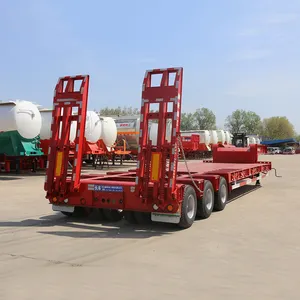 Brand New Factory Direct Sale Three Lines Six Axes Low Loader Semi-Trailer