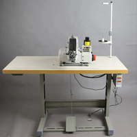 QK-13773D Usine Automatique Électrique Industrielle Mini Overlock Bouton Machines À Coudre Vêtement Chaussette Chemise Bouton Machine