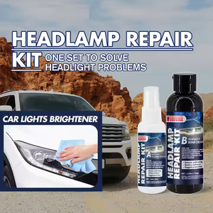 C1195 Polisseuse de phares Rénovateur de voiture Polissage de phares Liquide Polissage chimique <span class=keywords><strong>Kit</strong></span> de restauration de phares de voiture - Product Image 4