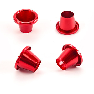 Embout d'admission d'air turbo en aluminium rouge 543 pour la mise à niveau et la rénovation automobile - Product Image 1