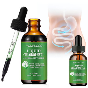 Gouttes liquides de chlorophylle extrême 6000 mg, produits de beauté, bio, végétalien, en vrac, sirop aqueux, <span class=keywords><strong>Splina</strong></span> Digestive, personnalisable et en gros - Product Image 5