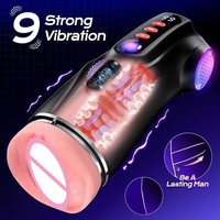 Masturbateur automatique pour homme avec contrôle par application, 9 modes de succion, de vibration et de poussée, jouets sexuels pour hommes, pompe à pénis, stimulateur pour adultes