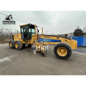 Vente directe d'usine Niveleuse de route d'occasion Shantui SHANTUI SG21-3 Accessoires multifonctions Mini 160KW 162KW Niveleuse à moteur - Product Image 3