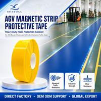 Bande magnétique de guidage pour robot AGV, bande de protection en PVC, forte adhérence, facile à installer, anti-abrasion