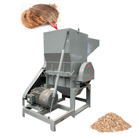 Machine de broyage de coquille de noix de coco super rentable