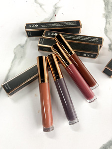 Barra de labios de alta calidad, lápiz labial de tubo de brillo de labios, diseño propio, resistente al agua, brillo personalizado <span class=keywords><strong>en</strong></span> gros, funda de brillo de labios vegana - Product Image 3