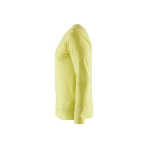 BLAKLADER - 350010423300XL Camiseta manga larga Amarillo-EAN 7330509814307 CAMISETAS Y POLOS DE TRABAJO - Product Image 4