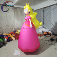 Costume gonflable d'homme de dessin animé géant de ballons de défilé de style unique pour des événements extérieurs-inclut