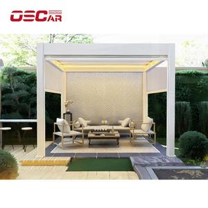 Couverture supérieure imperméable Gazebo Abri Décoration de jardin Semblable à la bâche Bâche Idéal Camping <span class=keywords><strong>Bbq</strong></span> Festival Pergola rétractable - Product Image 1