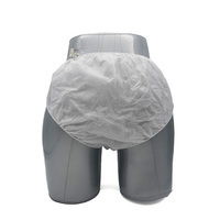Culottes jetables non tissées en gros pour salons de beauté, bains vapeur, sauna, usage quotidien, style taille basse, emballage individuel