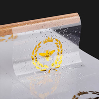 Autocollant en vinyle transparent personnalisé découpé sur mesure, adhésif, pour voiture, étiquette, papier autocollant en vinyle, vente en gros