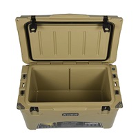Glacière isotherme portable avec logo personnalisé, durable, au design moderne et grande capacité de 45 litres pour la conservation des aliments