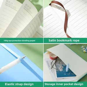 Promotional A5 Cloth Fabric Linen <b>Notebook</b> Journal Cahiers 200 Pages Hard Cover <b>Notebook</b> Custom Logo Diary Office <b>Notebooks</b> - Product Image 2