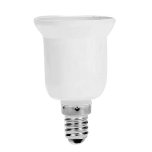 E27 à <span class=keywords><strong>E14</strong></span> <span class=keywords><strong>B22</strong></span> <span class=keywords><strong>Adaptateur</strong></span> de douille Style vis Base de lampe en plastique avec prise en cuivre GU10 Type de base Supports et bases de lampe" - Product Image 2