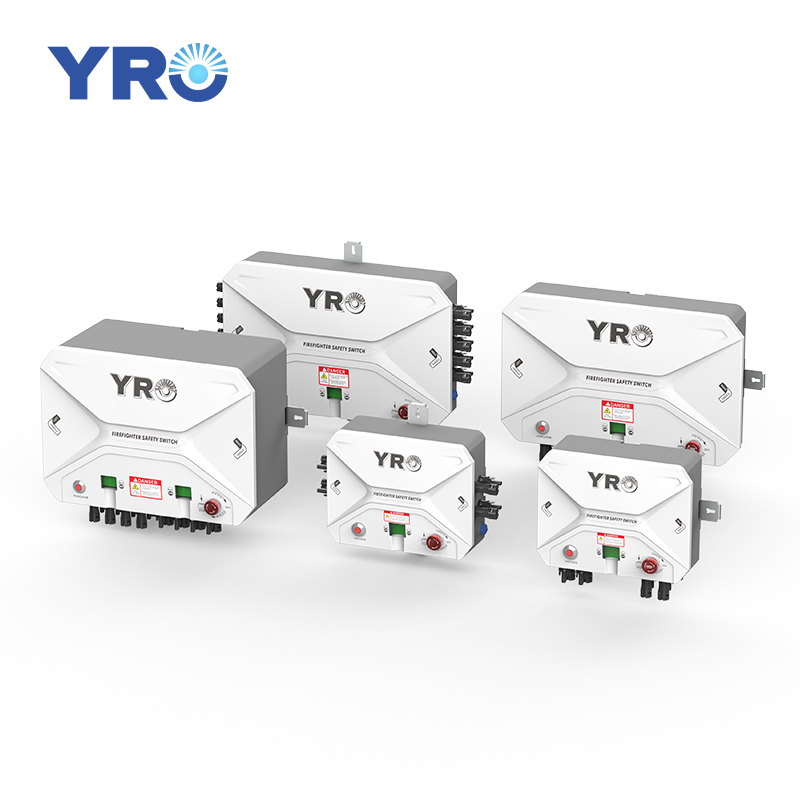 Устройство быстрого отключения YRO YRSD на солнечной батарее, 1 ~ 10 строк, быстрое отключение 1500 В, 26 А, устройство быстрого отключения для системы безопасности фейерверков на солнечной энергии