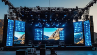 Affichage LED grand écran pour scène, avec imagerie couleur SMD haute résolution et contraste élevé, idéal pour les festivals de musique et les célébrations