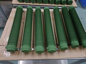 Rxg20 màu xanh lá cây gốm sóng dây vết thương điện trở 100W ~ 6000W khác nhau 0.1ohm 1ohm 5ohm 10ohm tải điện trở cho phụ kiện - Product Image 4