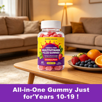 Supplément Santé Marque privée Oem Multivitamines-Complément multi-vitamines Gommes multivitamines végétaliennes pour enfants