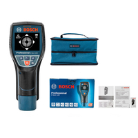 Detector de Pared Bosch D-tect120, Localizador de Varillas de Acero, Tuberías de Cobre y Plástico, Escáner de Cables Eléctricos, Detector de Seguridad para Perforación Previa