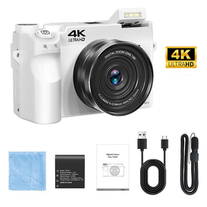 <span class=keywords><strong>Appareil</strong></span> <span class=keywords><strong>photo</strong></span> numérique vintage <span class=keywords><strong>compact</strong></span> 75MP DSLR 4K avec autofocus pour la photographie - Product Image 1