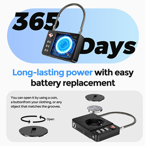 MiLi MiLock Duo, Rastreador GPS Inteligente, Resistente al Agua IP67, Aprobado por la TSA, Etiqueta de <span class=keywords><strong>Rastreo</strong></span> para Equipaje de Viaje, Navegación GPS - Product Image 5