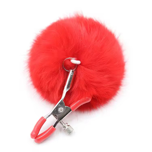 1Pair Steel Breast <b>Clip</b> Shaking Stimulate Sexy Papilla <b>Clip</b> Female Breast <b>Clips</b> Feather Breast <b>Nipple</b> Clamps Exotic Accessories - Product Image 5