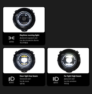 2007-2017 Benz G Class W463 W500 Cool White LED Auto Accessories New Condition Car Head Lamps Angel Eye DRL <strong>Bi</strong> <strong>Xenon</strong> 12V HID - Product Image 4