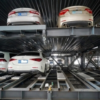 Plateforme robotique intelligente Translift à peignes coulissants pour élévateur de levage, système de stationnement entièrement automatique à déplacement plan