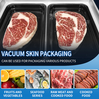 Machine d'emballage sous vide thermoformante pour barquettes alimentaires et viandes de petite taille 260, avec film sous vide
