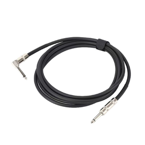 สายเคเบิลเครื่องดนตรีกีตาร์ <span class=keywords><strong>1</strong></span>/<span class=keywords><strong>4</strong></span> นิ้ว (6.35 มม.) แบบตรงถึงมุมขวา - Product Image 1