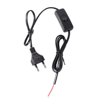 Support de lampe chauffante E27 et cordon d'alimentation avec interrupteur pour reptiles (lézards, tortues, porcelets) – Base en céramique pour lampes chauffantes