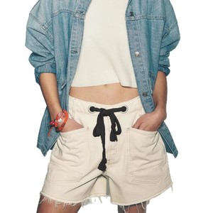 Lâche femmes Denim <span class=keywords><strong>Orts</strong></span> Multi Ket pantalons décontractés l taille cinq pouces de Long tricoté coton tissu été Faion - Product Image 5