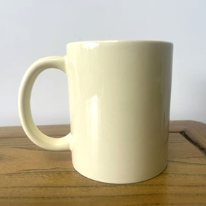 Tasse en céramique écologique de 11 oz avec poignée, style crème, sublimation, changement de couleur, impression par transfert thermique, surface mate, <span class=keywords><strong>composition</strong></span> - Product Image 5