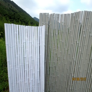 PVC nhựa tráng tre cuộn hàng rào cho xây dựng trang web kiểm soát đám đông màu trắng/màu xám thân thiện với môi không thấm nước hàng rào tấm - Product Image 3