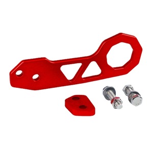 Crochet de remorquage Jdm en alliage d'aluminium pour pare-chocs arrière avec matériel de fixation pour voiture, ajustement universel - Product Image 5
