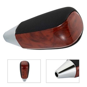 Toyota Land Cruiser Gear <b>Shift</b> <b>Knob</b> Wood Grain Leather Ergonomic Car Part QZXN-H11 - Product Image 4