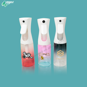Logotipo personalizado Peluquería Belleza Hidratante Plástico Pet <span class=keywords><strong>Mister</strong></span> Botella de spray de agua de niebla fina Botella de spray para peinar el cabello - Product Image 5