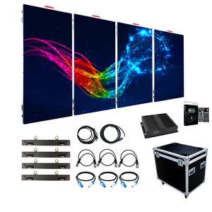 Newly Wireless Design Portable Big Screen Rental Led Display P2.9 P3.91 P4.81stage Background Led Display Cabinet