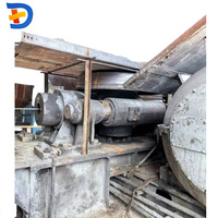 Four rotatif d'occasion pour le traitement des scories de cendres et de l'hydroxyde d'aluminium, boîte de vitesses et composants de roulement à économie d'énergie, application pour les usines de ciment