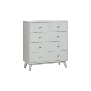 Meubles de salon de style vintage Tallboy de marque EVEREST meilleure vente armoire 5 tiroirs - Product Image 1