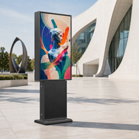 Affichage numérique extérieur AIYOS AI Edge Driven, déclenchement contextuel en temps réel, IP66, haute luminosité, affichage commercial